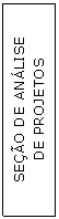 Caixa de texto: SEO DE ANLISE 
DE PROJETOS

